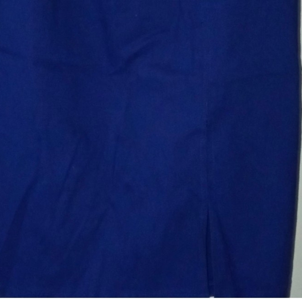 Elegant Blue Pencil Skirt